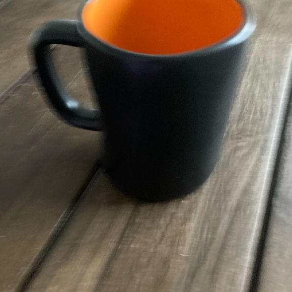 Rae Dunn GHOULS FRIEND Mug - ORANGE inside - Halloween - Ceramic - 16 oz - Picture 4 of 5